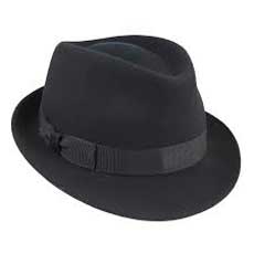 Chapéu de Brim curto ou Trilby.